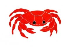 Crab-11in-red