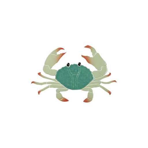 Crab-8in-green