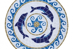 Dolphin-Medallion