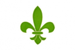 Fleur-de-lis-Lime