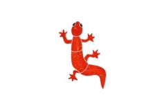 Gecko-6in-red