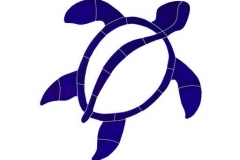 Islander-Turtle-12in-blue