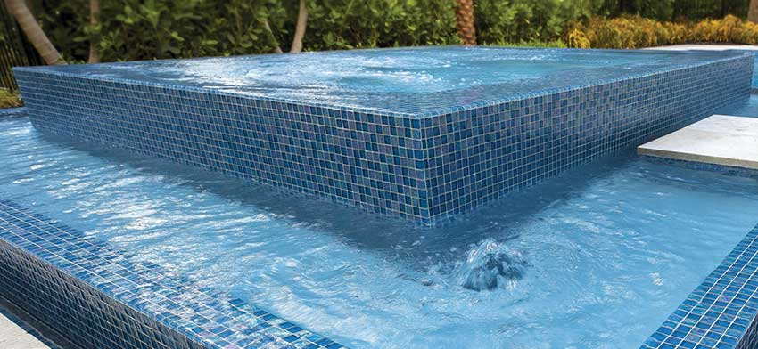 Glass Pool Tile Belle Glade